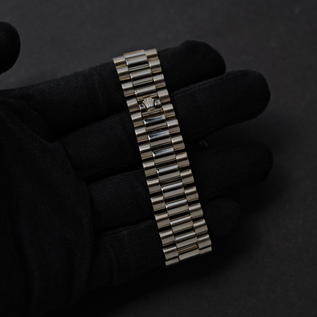 ロレックス/デイデイト1803/9/コンフェッティダイヤル/18Kホワイトゴールド/箱・保証書付き/ROLEX DAY-DATE REF.1803/9 "CONFETTI" 18KWG 1972-73Y with Paper and Box