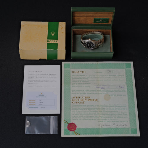 ロレックス/デイデイト1803/9/コンフェッティダイヤル/18Kホワイトゴールド/箱・保証書付き/ROLEX DAY-DATE REF.1803/9 "CONFETTI" 18KWG 1972-73Y with Paper and Box