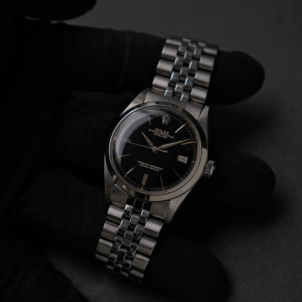 ロレックス/デイトジャスト1600/ミラーダイヤル/ギルト/ROLEX DATE JUST REF.1600  "GILT DIAL" DOORSTOP DIAL 1966Y