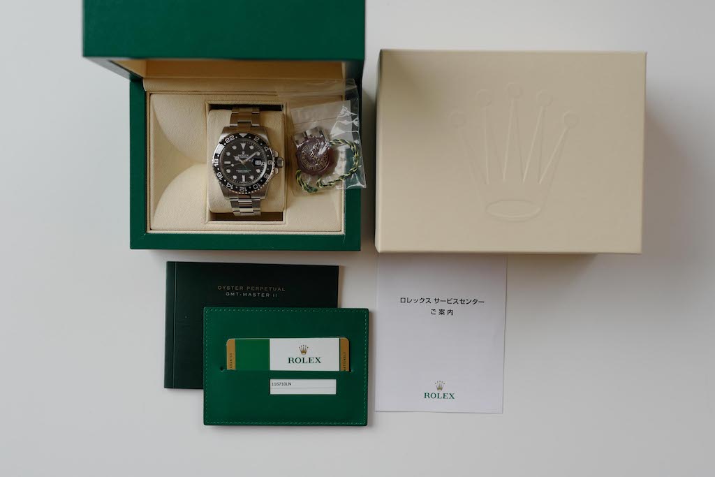 ROLEX GMT-MASTER ll Ref.116710 LN 2014y