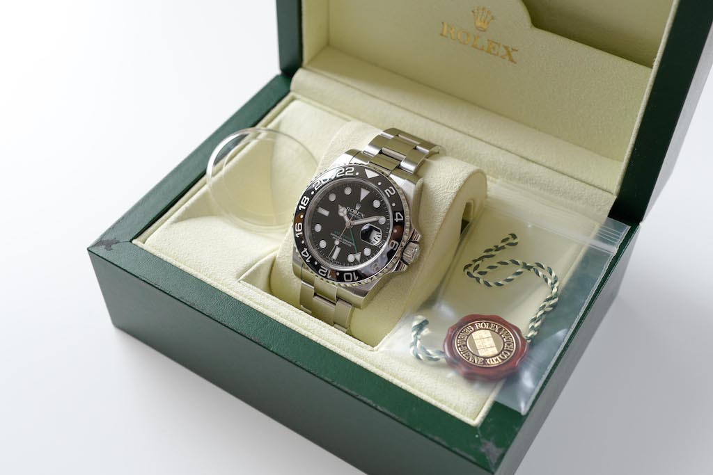 ROLEX GMT-MASTER ll Ref.116710LN V番 Mark.1 dial 2009y