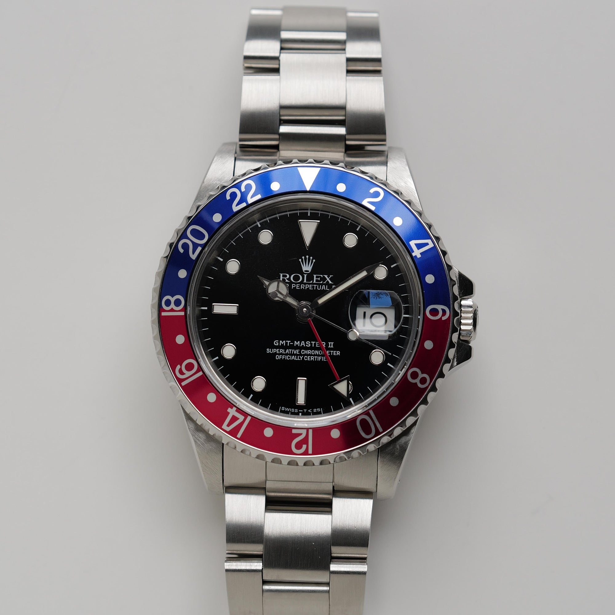 ロレックス/GMTマスター2/S番/16710/ペプシ/赤青ベゼル/オールトリチウム/ROLEX GMT-MASTER2 REF.16710 "PEPSI" ALL TRITIUM 1993-94