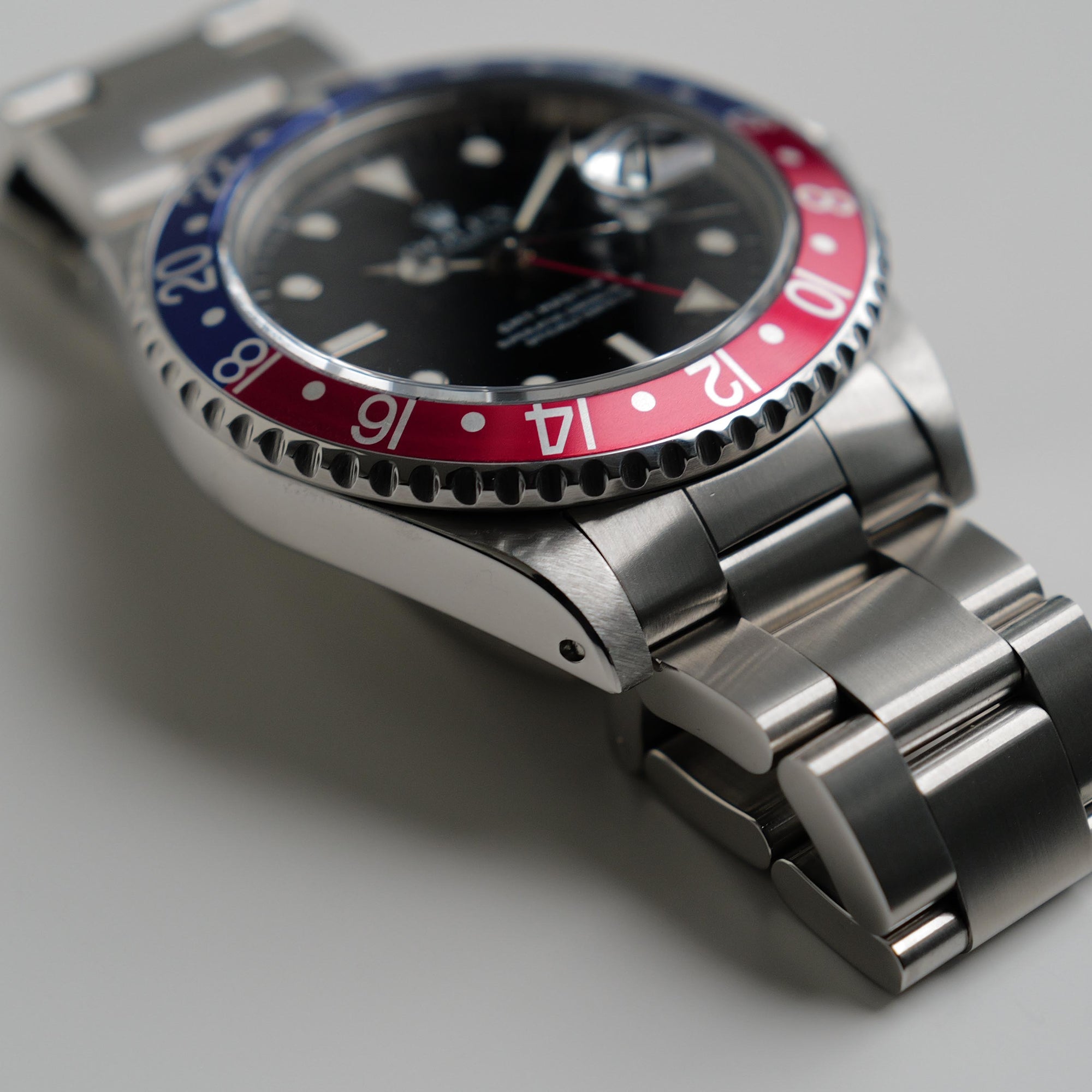 ロレックス/GMTマスター2/S番/16710/ペプシ/赤青ベゼル/オールトリチウム/ROLEX GMT-MASTER2 REF.16710 "PEPSI" ALL TRITIUM 1993-94