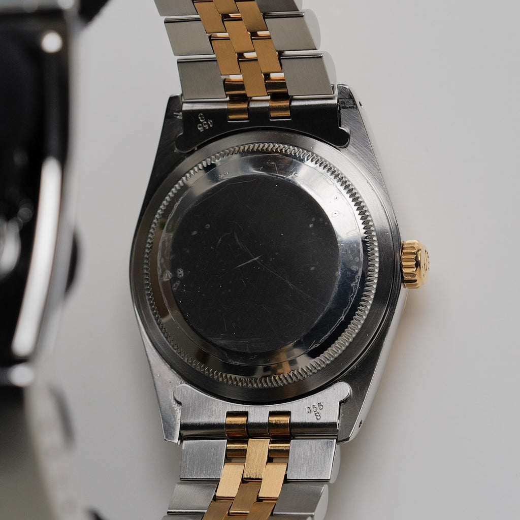 ロレックス/デイトジャスト16233G/L番/ブルー10Pダイヤモンド/SSx18Kイエローゴールド/SROLEX DATEJUST REF.16233G "BLUE 10P DIAMONDS" SS x 18KYG 1989Y