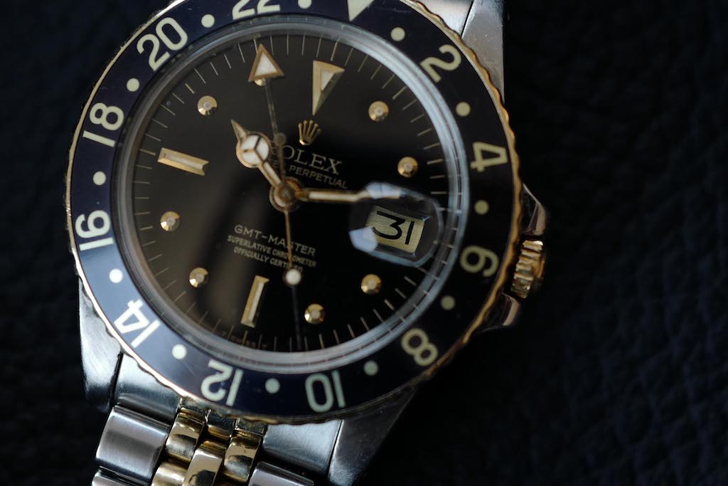 ROLEX GMT-MASTER Ref.16753 Black dial