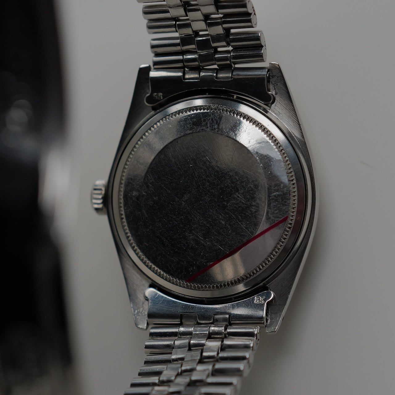 ロレックス/デイトジャスト1601/マットブラックダイヤル/シルバープリント/18KWGベゼル/ROLEX DATEJUST REF.1601 "Matte Black" 18KWG Bezel 1973Y