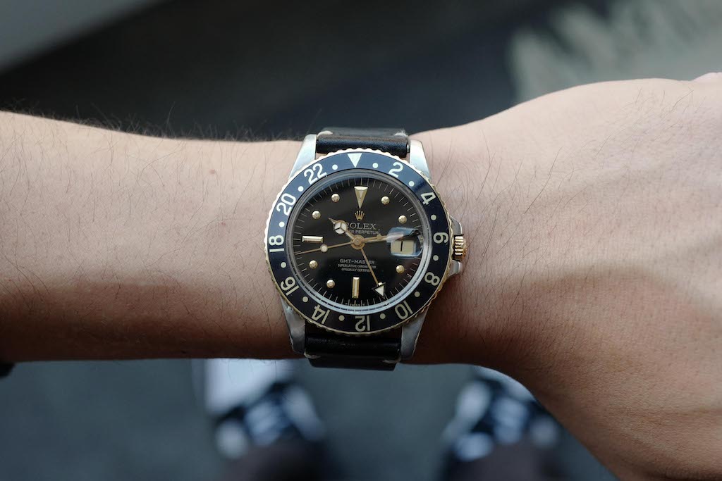 ROLEX GMT-MASTER Ref.16753 Black dial