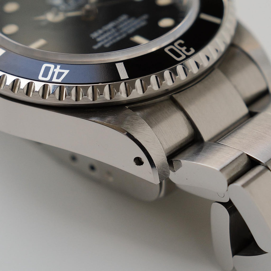 ロレックス/シードゥエラー16600/E番/オールトリチウム/裏蓋シール/箱・保証書付き/ROLEX SEA-DWELLER REF.16600 All Tritium 1990Y with Box and Paper