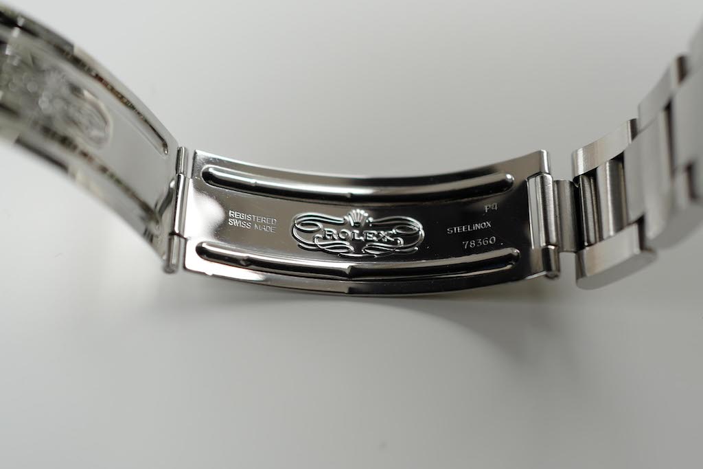 ROLEX EXPLORER1 Ref.14270 Black out Silver Letter