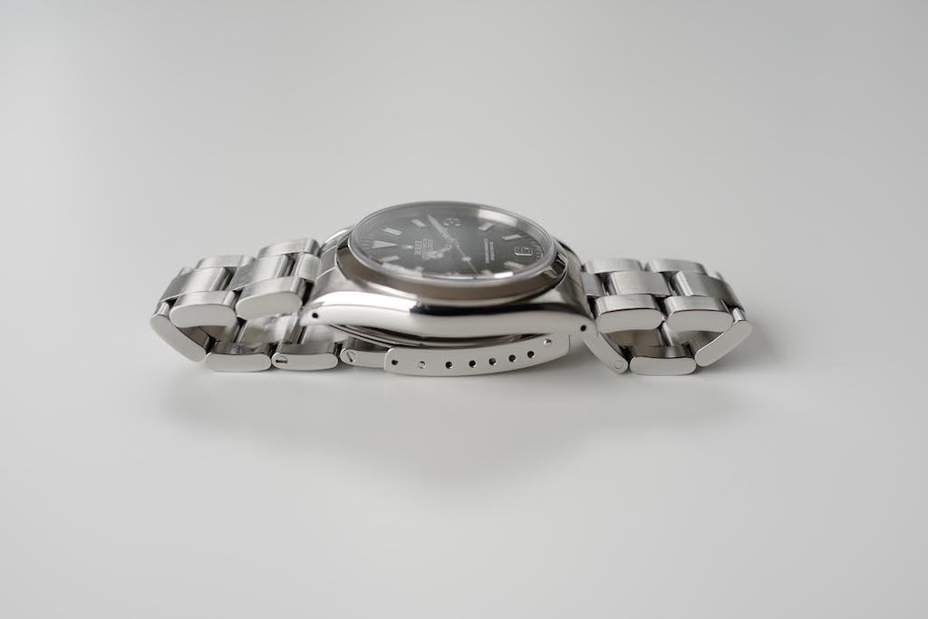 ROLEX EXPLORER1 Ref.14270 Black out Silver Letter