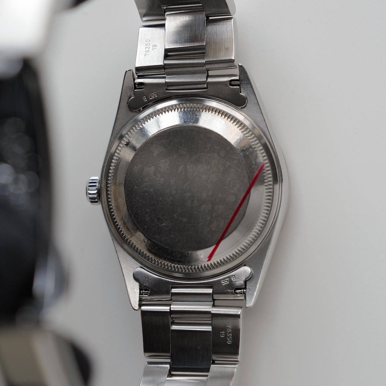 ロレックス/オイスターパーペチュアルデイト15210/K番/シルバーダイヤル/保証書付き/ROLEX OYSTER PERPETUAL DATE REF.15210 SILVER DIAL 2001 with Paper
