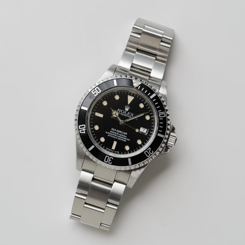 ロレックス/シードゥエラー16600/W番/オールトリチウム/箱・国内正規保証書付き/ROLEX SEA-DWELLER REF.16600 All Tritium 1995Y with Box and Paper