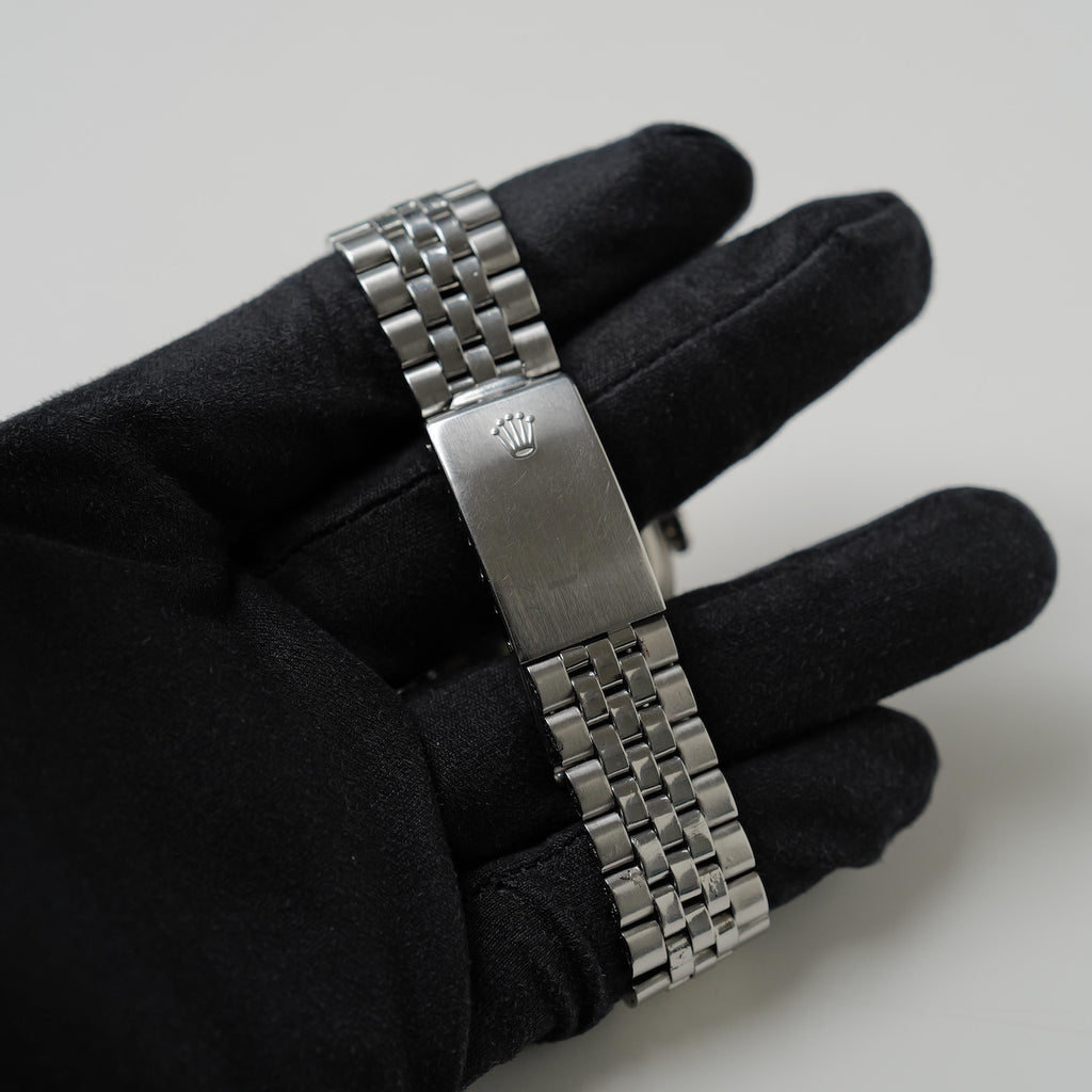 ロレックス/デイトジャスト1603/シルバーダイヤル/エンジンターンドベゼル/シグマ表記/ROLEX DATEJUST REF.1603 SILVER DIAL 1973Y
