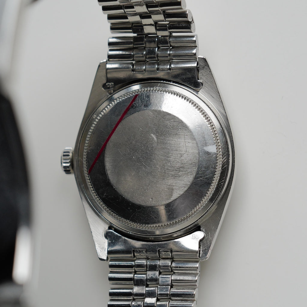 ロレックス/デイトジャスト1603/シルバーダイヤル/エンジンターンドベゼル/シグマ表記/ROLEX DATEJUST REF.1603 SILVER DIAL 1973Y