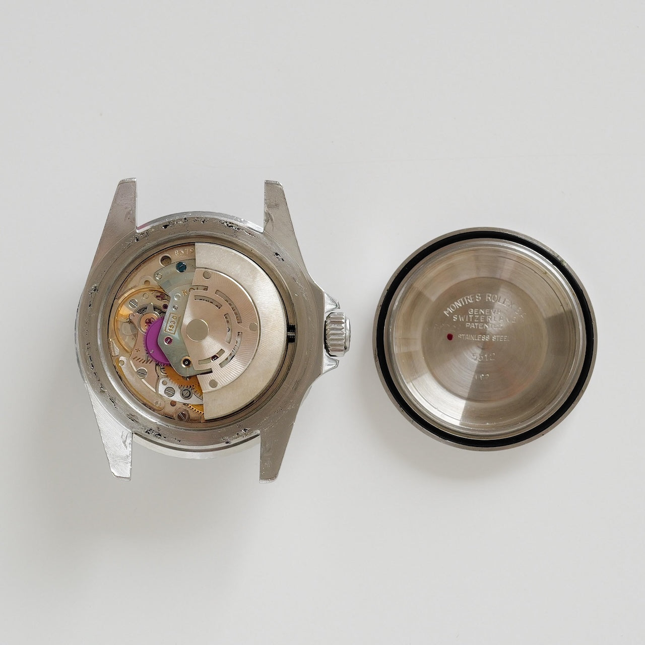 ロレックス/サブマリーナー5512/PCG/ミラーダイヤル/ミニッツサークル/6ドット/2ライン/ROLEX SUBMARINER REF.5512 "PCG GILT 2-LINE"  Gilt Chapter Ring Exclamation Dial 1962y