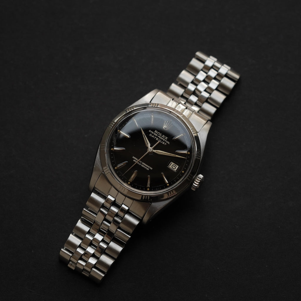 ロレックス/デイトジャスト1603/ミラーダイヤル/バンブーベゼル/スリーテッド/ROLEX DATEJUST REF.1603 "Gilt Dial" Bamboo bezel 1962y