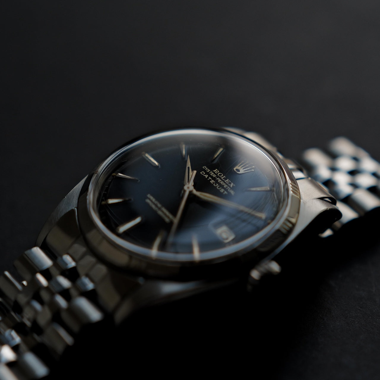 ロレックス/デイトジャスト1603/ミラーダイヤル/バンブーベゼル/スリーテッド/ROLEX DATEJUST REF.1603 "Gilt Dial" Bamboo bezel 1962y