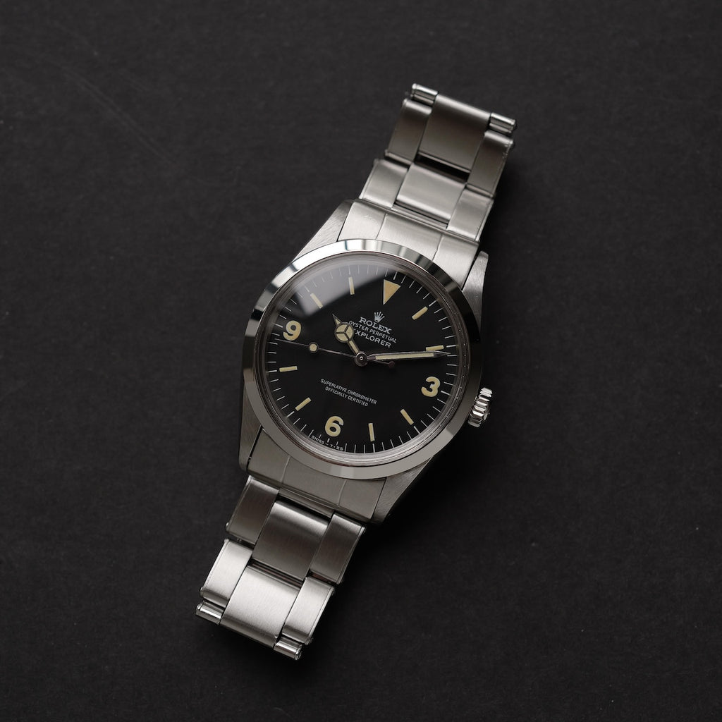 ロレックス/エクスプローラー1/1016/マーク１/セミ ファットフォント/マットダイヤル/ROLEX EXPLORER 1 REF.1016 Mark 1 dial "SEMI FAT FONT" 1968y