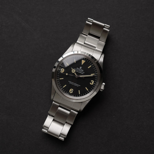 ロレックス/エクスプローラー1/1016/マーク１/セミ ファットフォント/マットダイヤル/ROLEX EXPLORER 1 REF.1016 Mark 1 dial "SEMI FAT FONT" 1968y