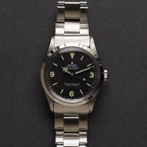 ロレックス/エクスプローラー1/1016/マーク１/セミ ファットフォント/マットダイヤル/ROLEX EXPLORER 1 REF.1016 Mark 1 dial "SEMI FAT FONT" 1968y