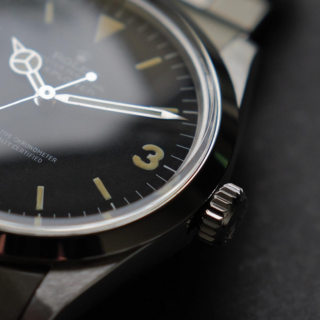 ロレックス/エクスプローラー1/1016/マーク１/セミ ファットフォント/マットダイヤル/ROLEX EXPLORER 1 REF.1016 Mark 1 dial "SEMI FAT FONT" 1968y