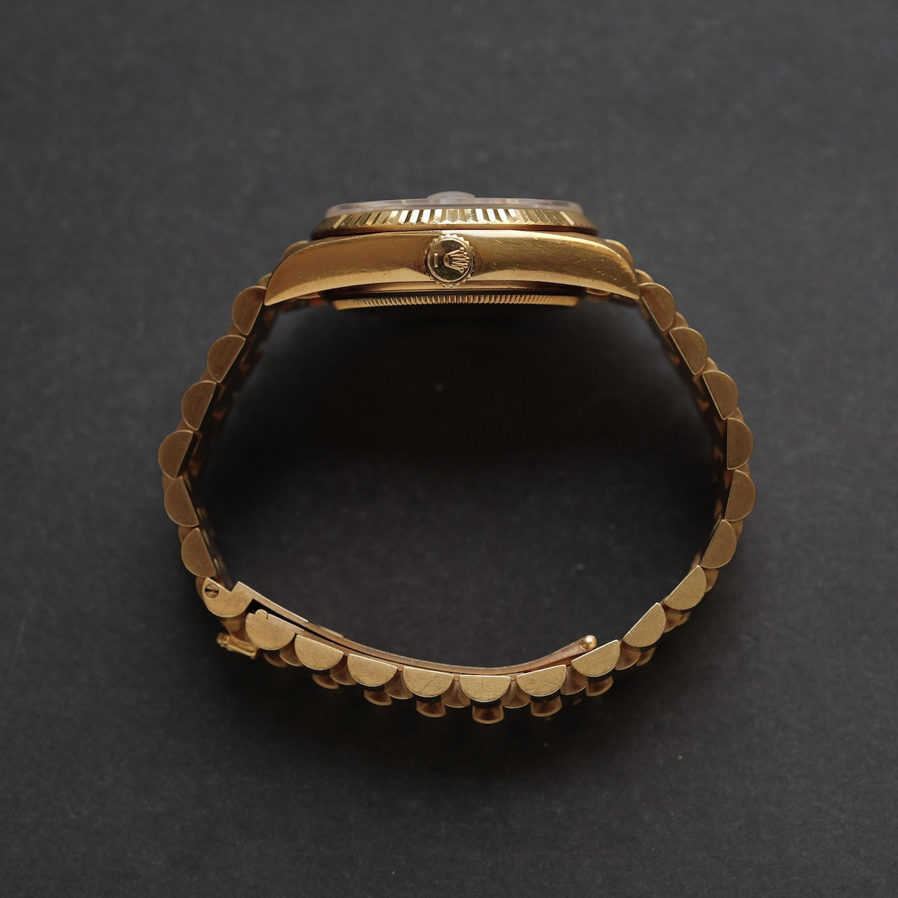 ロレックス/デイデイト18038/シャンパンダイヤル/ROLEX DAY-DATE Ref.18038 Champagne Dial 18KYG 1985y