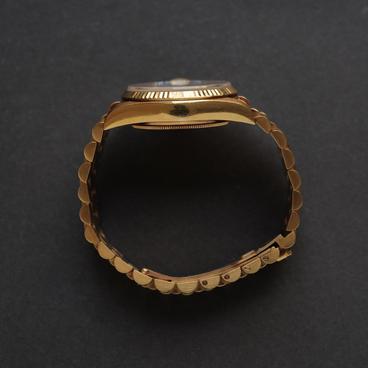 ロレックス/デイデイト18038/シャンパンダイヤル/ROLEX DAY-DATE Ref.18038 Champagne Dial 18KYG 1985y