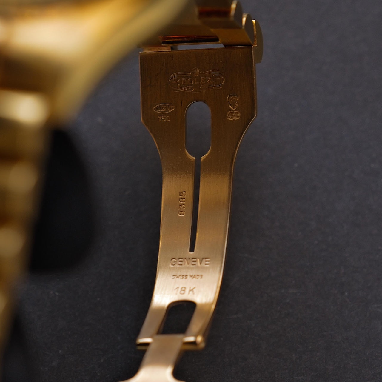 ロレックス/デイデイト18038/シャンパンダイヤル/ROLEX DAY-DATE Ref.18038 Champagne Dial 18KYG 1985y