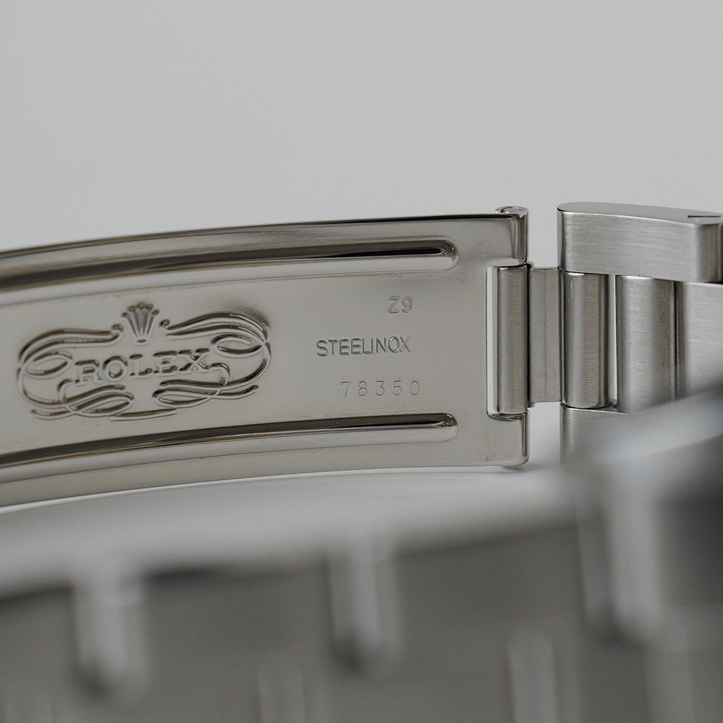 ロレックス/オイスター パーペチュアル デイト 15210/U番/トロピカル/シルバーダイヤル/保証書付き/ROLEX OYSTER PERPETUAL DATE REF.15210 "TROPICAL" SILVER DIAL 1997-98 with Paper