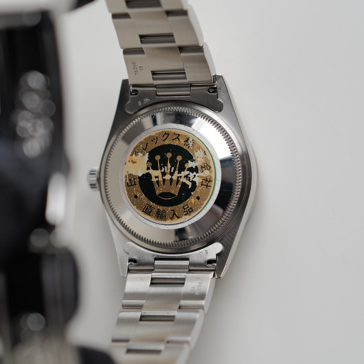 ロレックス/オイスター パーペチュアル デイト 15210/U番/トロピカル/シルバーダイヤル/保証書付き/ROLEX OYSTER PERPETUAL DATE REF.15210 "TROPICAL" SILVER DIAL 1997-98 with Paper