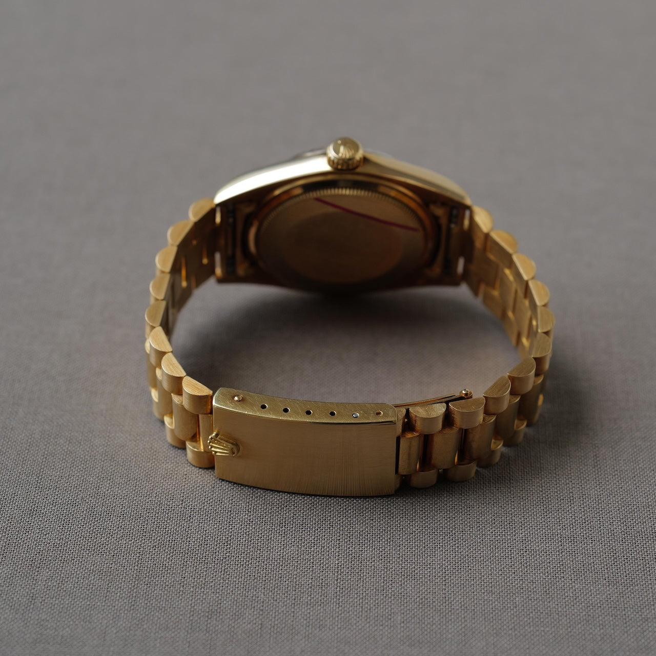 ロレックス/デイトジャスト1601/8/18KYGジャパンブレス/箱等付属/ROLEX DATEJUST REF.1601/8 18KYG "JAPAN PRESIDENT BRACELET" 1976-77