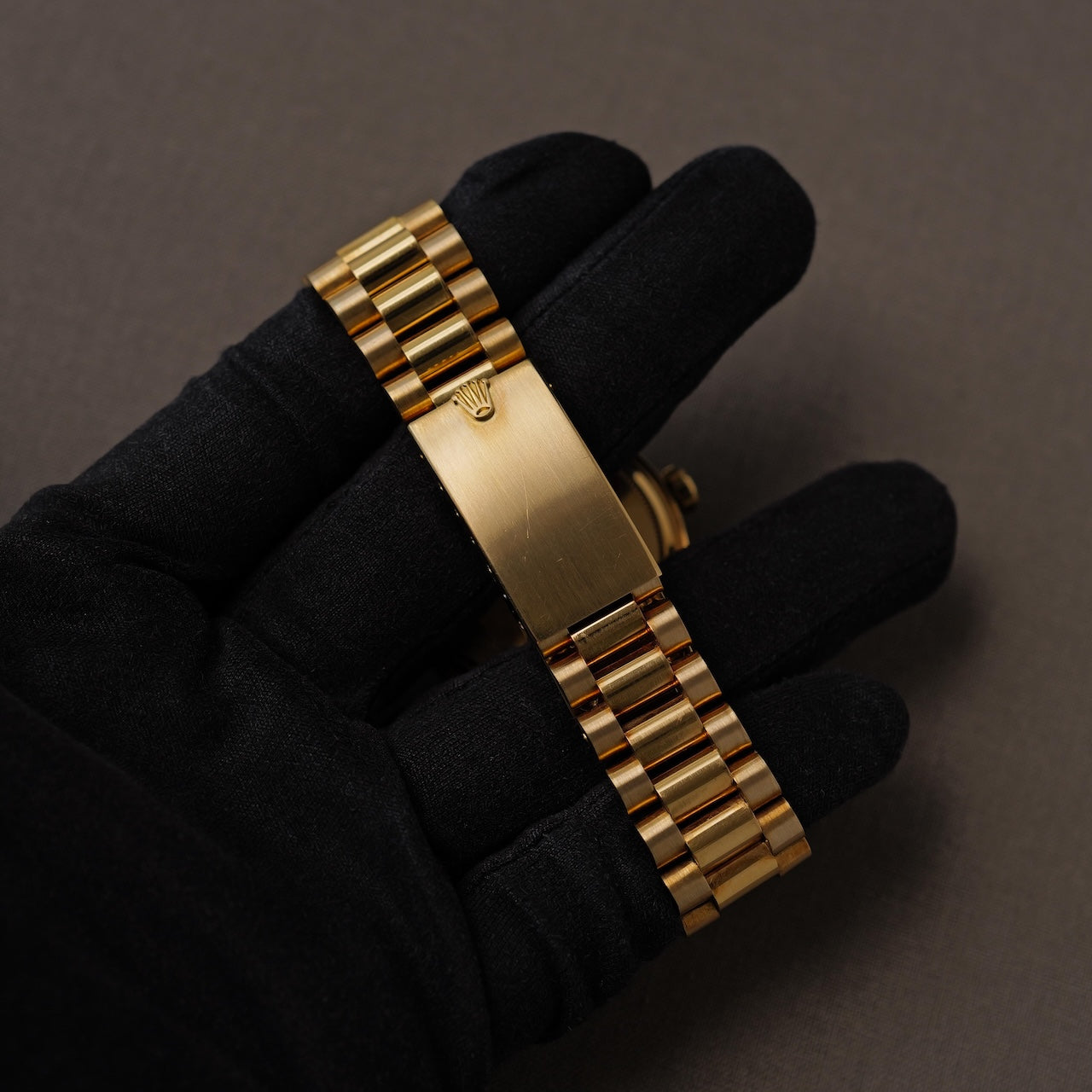 ロレックス/デイトジャスト1601/8/18KYGジャパンブレス/箱等付属/ROLEX DATEJUST REF.1601/8 18KYG "JAPAN PRESIDENT BRACELET" 1976-77
