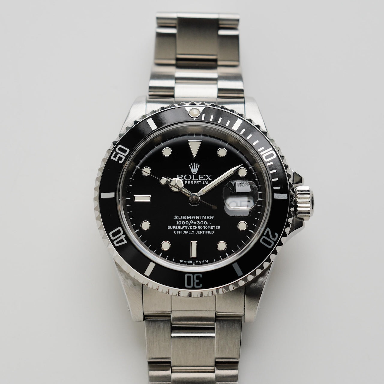 ロレックス/サブマリーナーデイト16610/W番/オールトリチウム/箱・保証書付/ROLEX SUBMARINER DATE REF.16610 All Tritium 1995 with Box and Paper