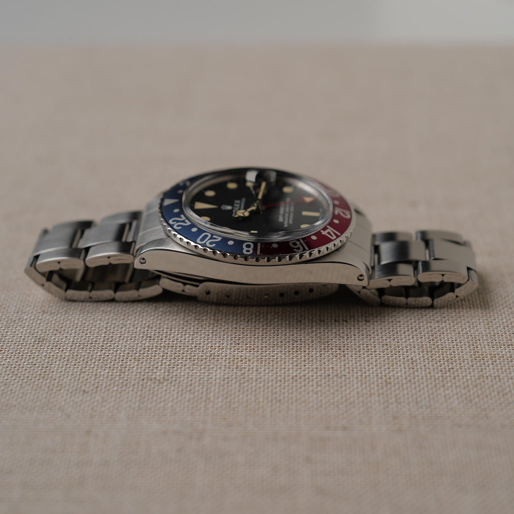 ロレックス/GMTマスター1675/全赤針/マーク２ダイヤル/保証書付き/ROLEX GMT-MASTER REF.1675 "Red 24-Hour Hand" Mk2 Dial 1972Y with Paper