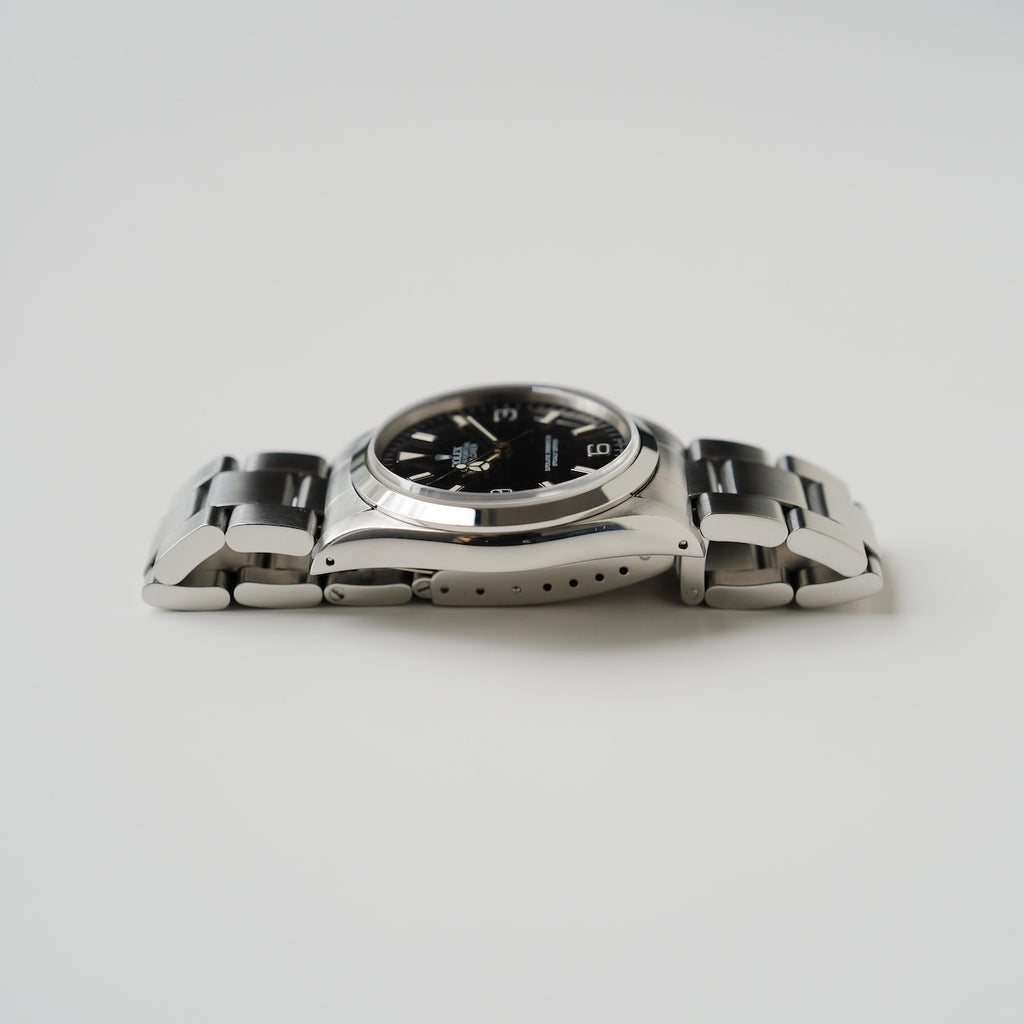 ロレックス/エクスプローラー14270/X番/ゼブラダイヤル/オールトリチウム/シングルバックル/横穴ラグ/ROLEX EXPLORER1 REF.14270 "ZEBRA Dial" All Tritium 1991y