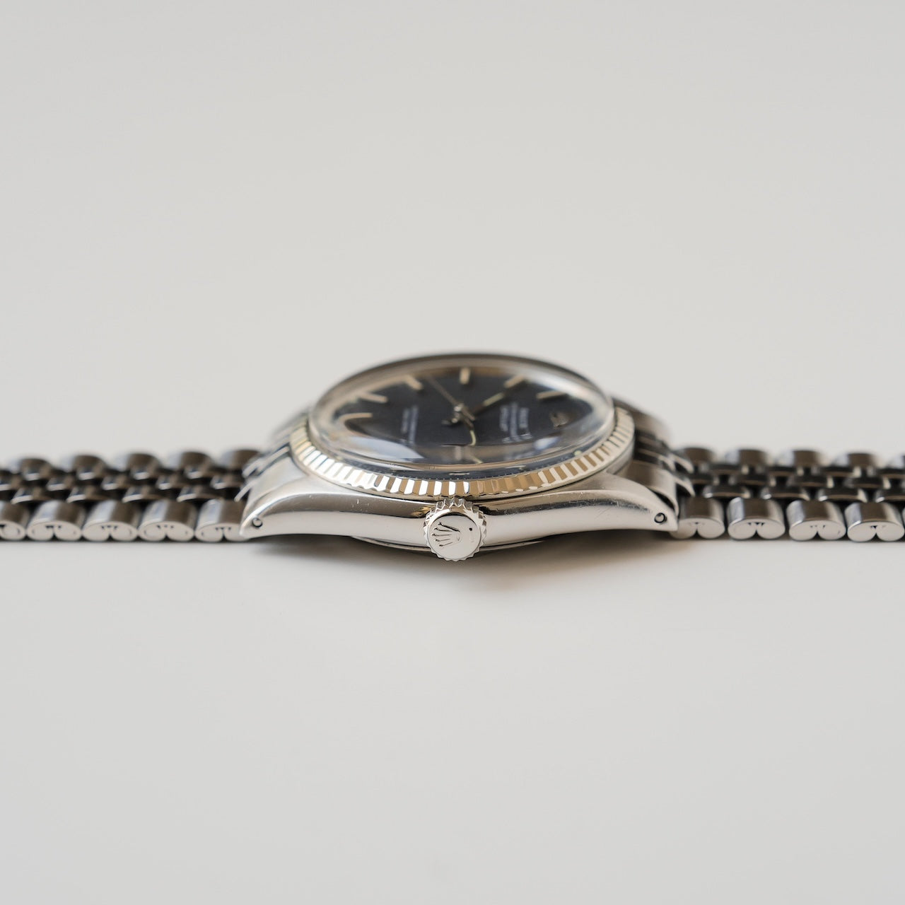 ロレックス/デイトジャスト1601/コンフェッティダイヤル/WGベゼル/ROLEX DATEJUST REF.1601 "CONFETTI DIAL" WG Fluted Bezel 1969-70y