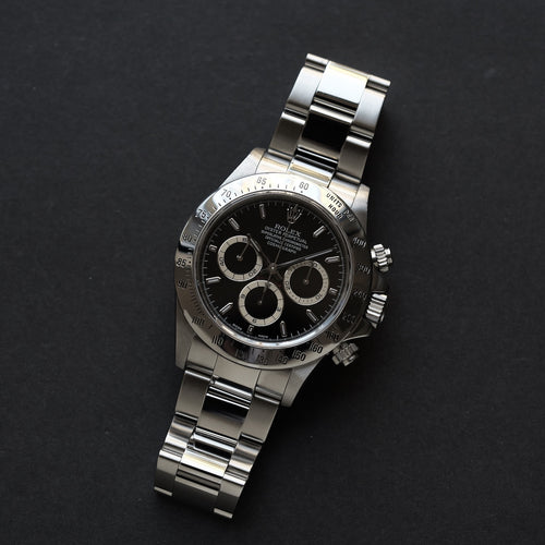 ロレックス/デイトナ16520/エル・プリメロ/A番/マーク7ダイヤル/保証書付き/ROLEX DAYTONA REF.16520 Mk 7 Dial A-Serial 1999y with Guarantee