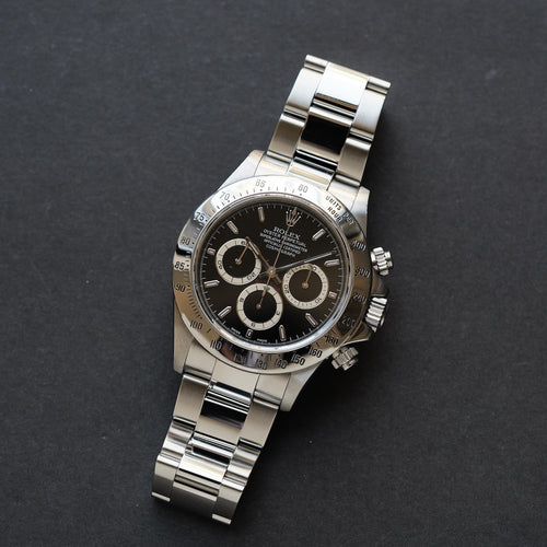 ロレックス/デイトナ16520/エル・プリメロ/A番/マーク7ダイヤル/保証書付き/ROLEX DAYTONA REF.16520 Mk 7 Dial A-Serial 1999y with Guarantee