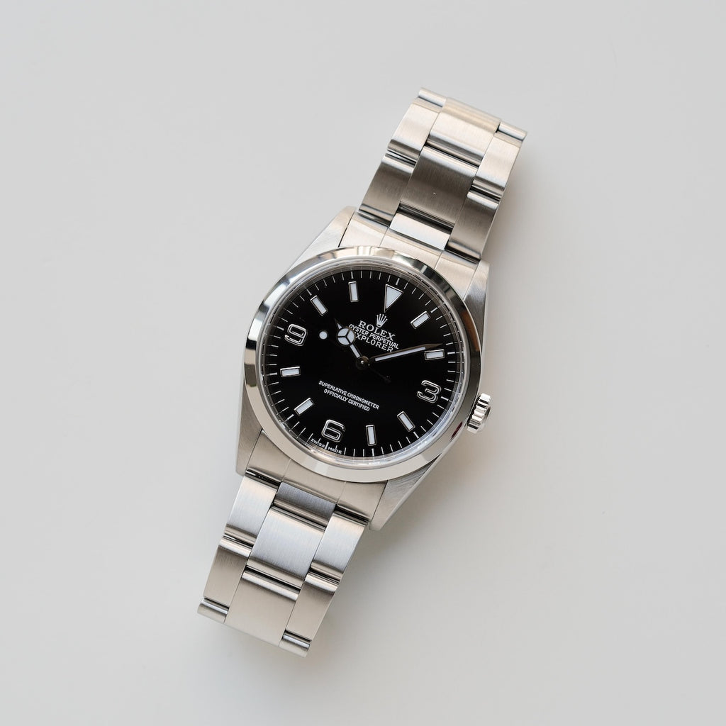 ロレックス/エクスプローラー1/14270/最終Pシリアル/箱・USギャラ付きROLEX EXPLORER 1 REF.14270 "Final P-Serial" 2000y with US Guarantee