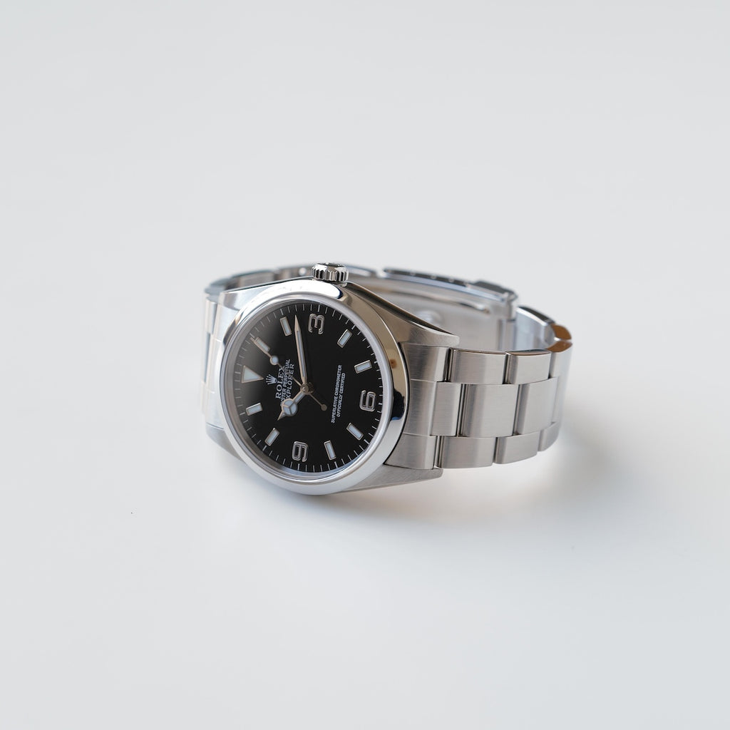 ロレックス/エクスプローラー1/14270/最終Pシリアル/箱・USギャラ付きROLEX EXPLORER 1 REF.14270 "Final P-Serial" 2000y with US Guarantee