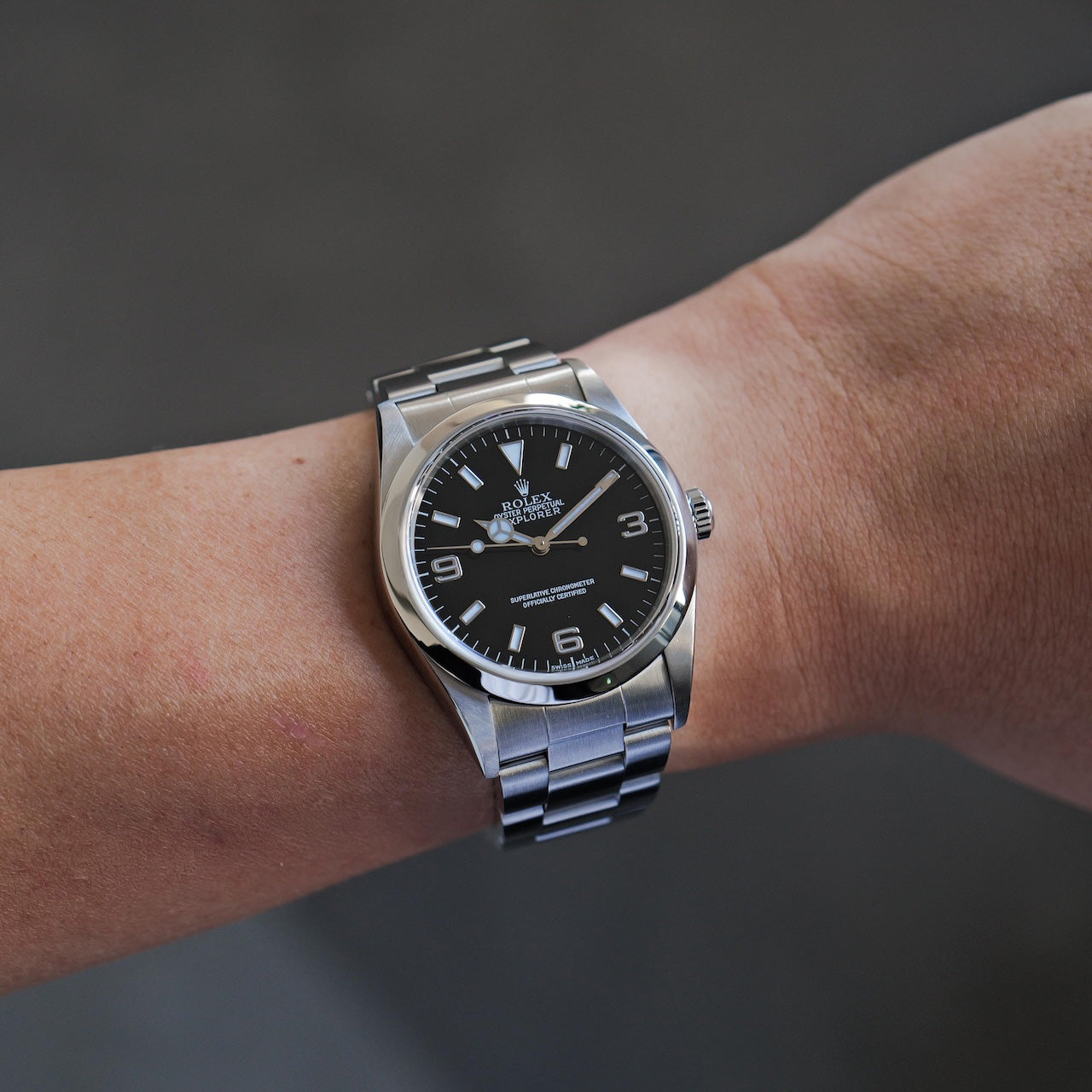 ロレックス/エクスプローラー1/14270/最終Pシリアル/箱・USギャラ付きROLEX EXPLORER 1 REF.14270 "Final P-Serial" 2000y with US Guarantee