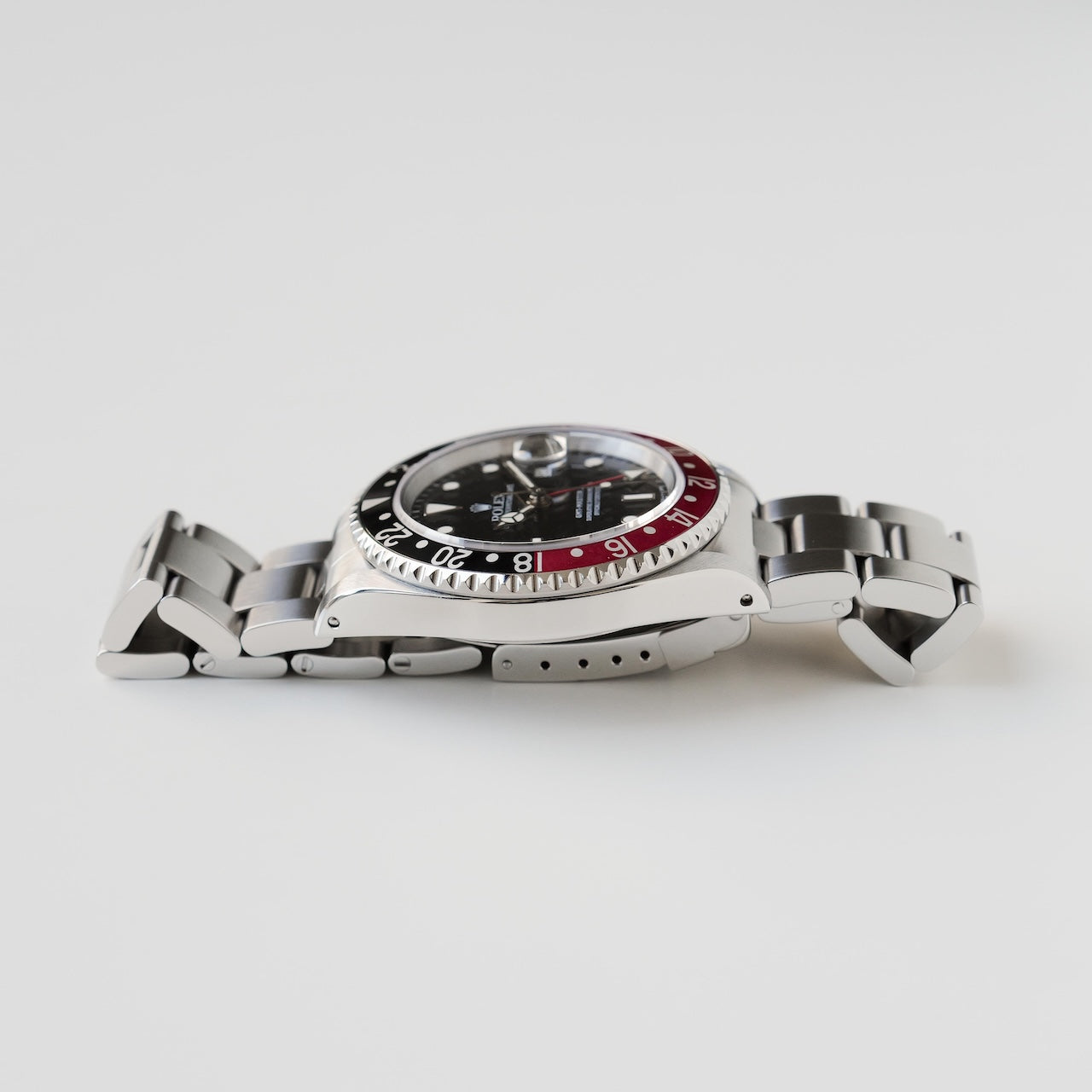 ロレックス/GMTマスター2/16710/T番/コークベゼル/赤黒/箱・保証書付き/ROLEX GMT-MASTER 2 REF.16710 "COKE" Bezel All Tritium 1996y Full Set