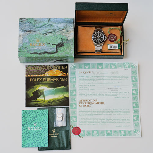 ロレックス/サブマリーナーデイト16610/U番/トリチノバ/保証書付きフルセット/ROLEX SUBMARINER DATE REF.16610 "TRITINOVA" 1998y Full Set