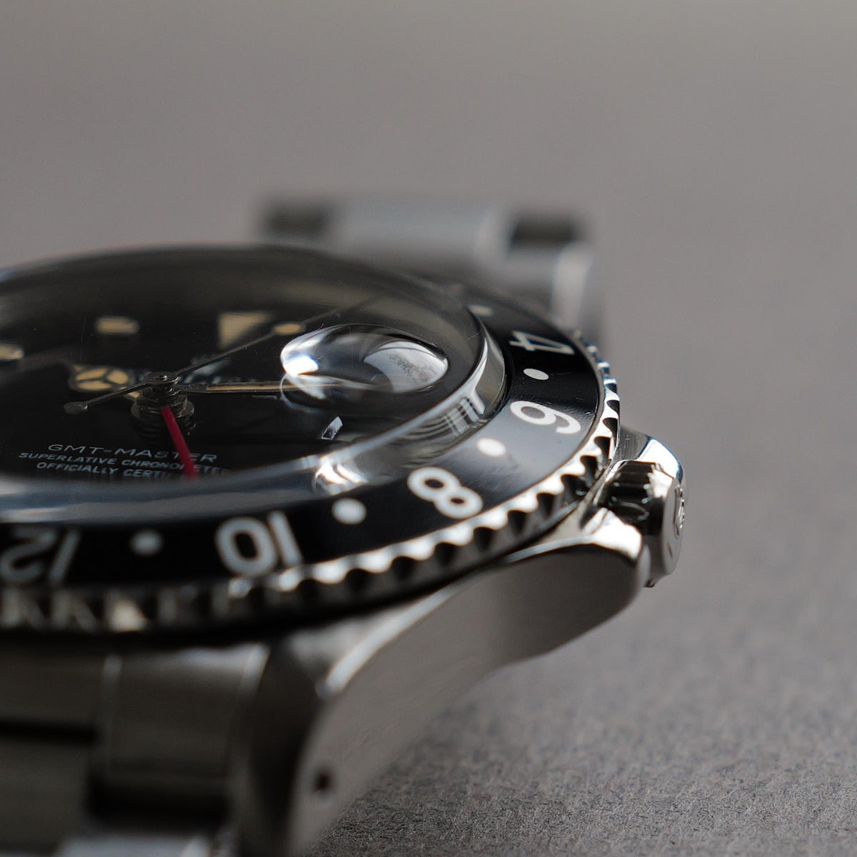 ロレックス/GMTマスター16750/パティーナ/フチありダイヤル/黒ベゼル/ROLEX GMT-MASTER "PATINA" REF.16750 Black Bezel 1983y