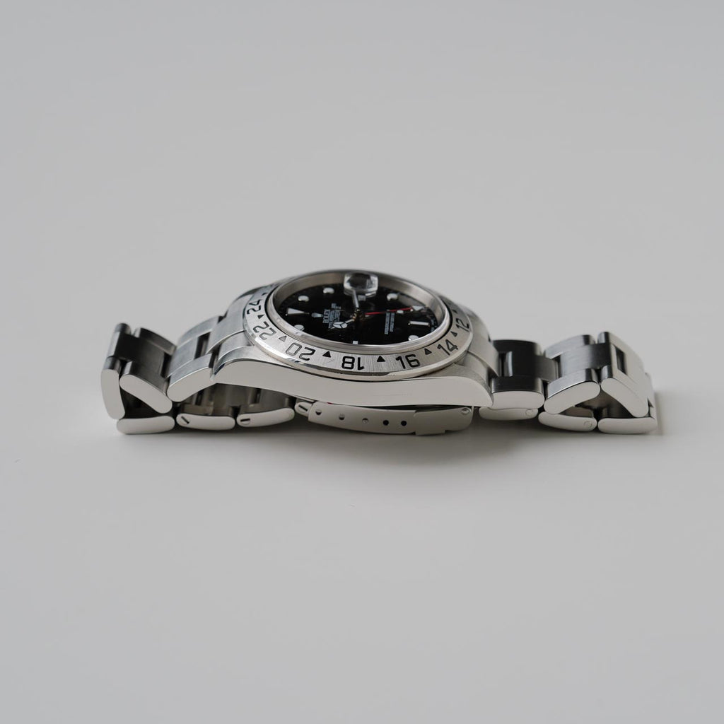 ロレックス/エクスプローラー2/16570/D番/黒文字盤/保証書付き/ROLEX EXPLORER2 REF.16570 Black Dial 2005y with Guarantee