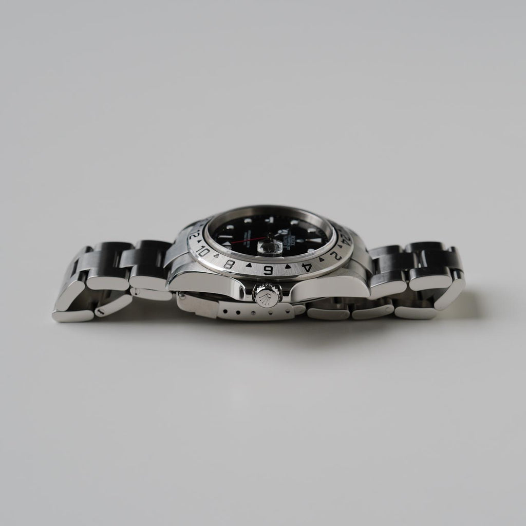 ロレックス/エクスプローラー2/16570/D番/黒文字盤/保証書付き/ROLEX EXPLORER2 REF.16570 Black Dial 2005y with Guarantee