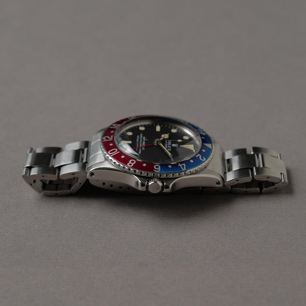 ロレックス/GMTマスター1675/マーク1/ロングEダイヤル/ROLEX GMT-MASTER REF.1675 "Mark 1 Long E " 1969-70y