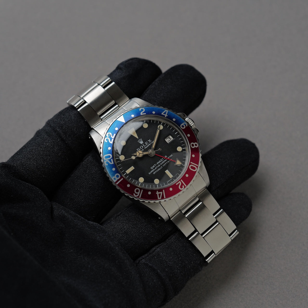ロレックス/GMTマスター1675/マーク1/ロングEダイヤル/ROLEX GMT-MASTER REF.1675 "Mark 1 Long E " 1969-70y