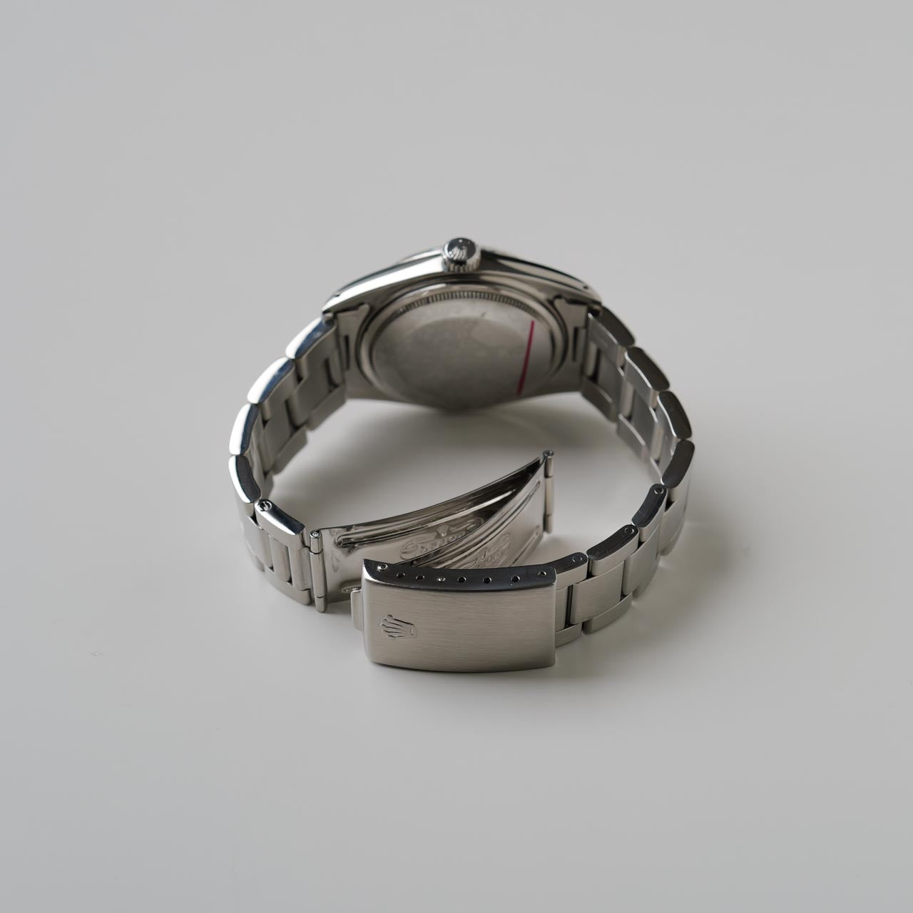 ロレックスデイトジャスト1603/シルバー/ステップドダイヤル/エンジンターンベゼル/ROLEX DATEJUST REF.1603 Silver Dial Engine Turned Bezel 1977y