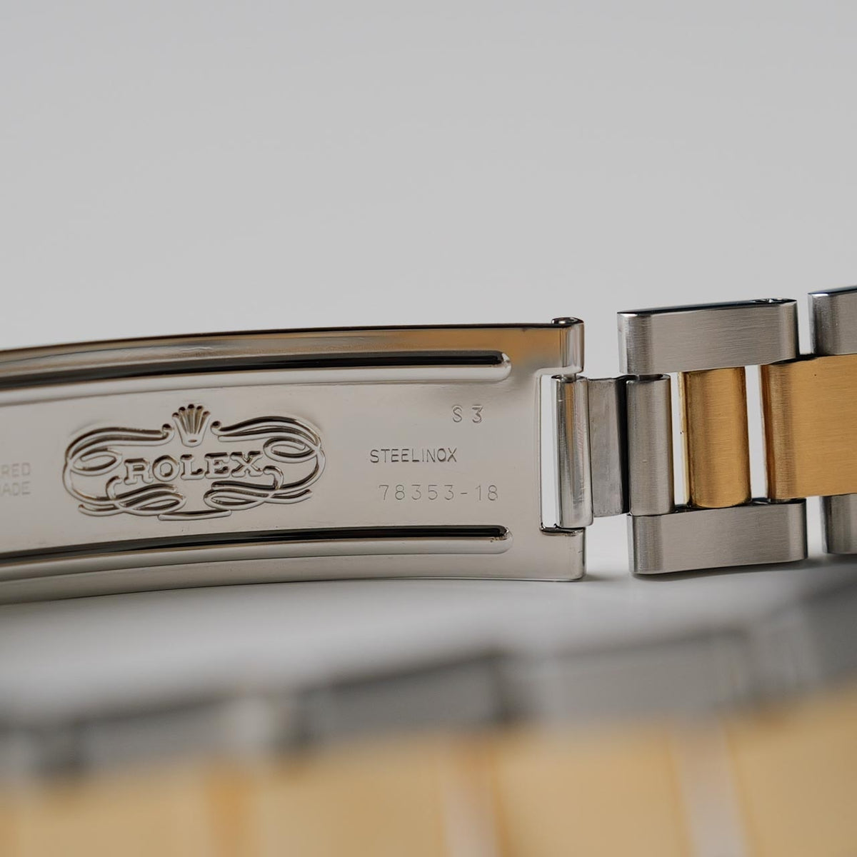 ロレックス/オイスターパーペチュアル14203/S番/トロピカルダイヤル/18Kイエローゴールド/アラビアインデックス/ROLEX OYSTER PERPETUAL REF.14203 "Tropical Dial" Oyster 1993-94y